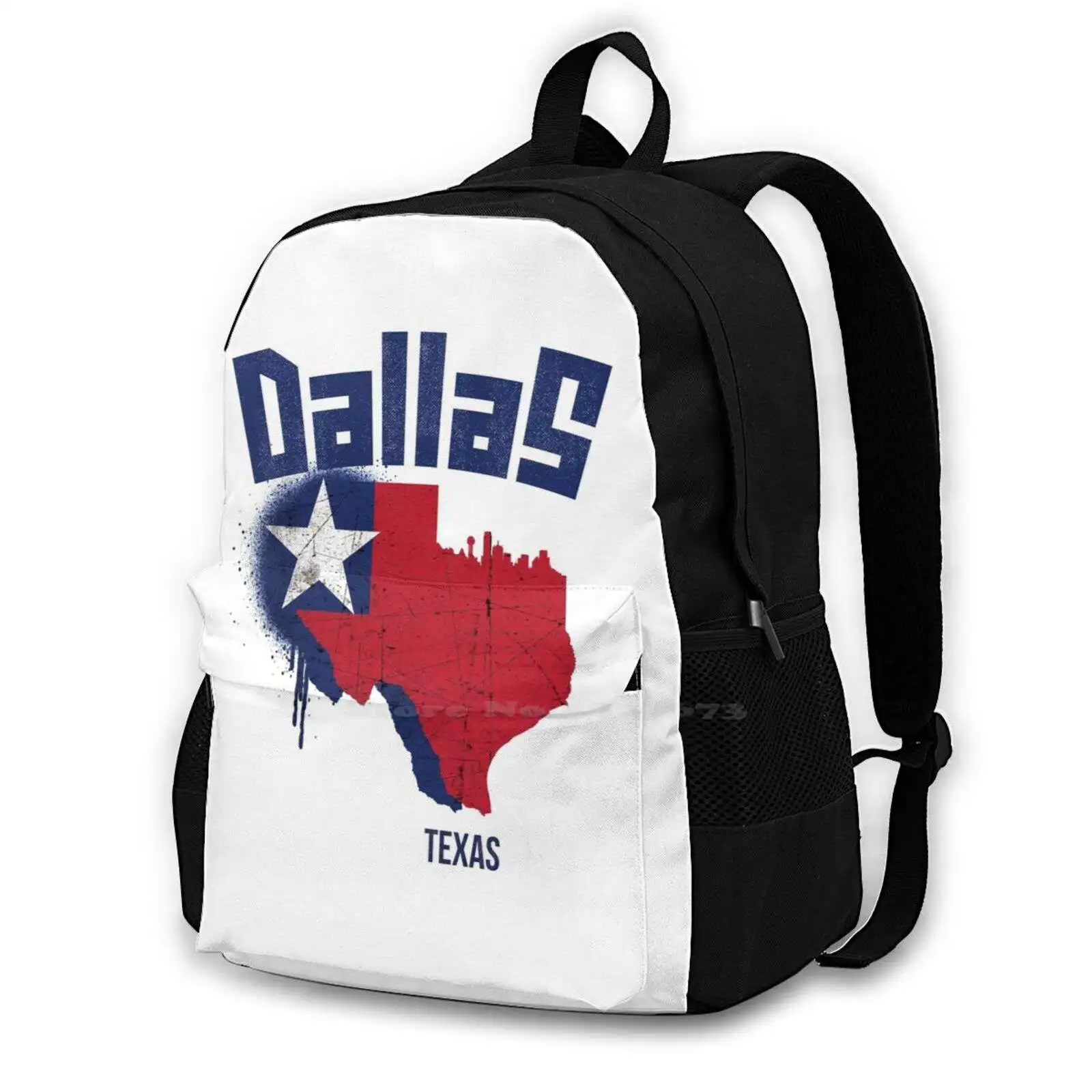 

Dallas Texas Rucksack Knapsack Storage Bag Backpack Dallas Dallas Texas America Usa American United States Dallas City Dallas