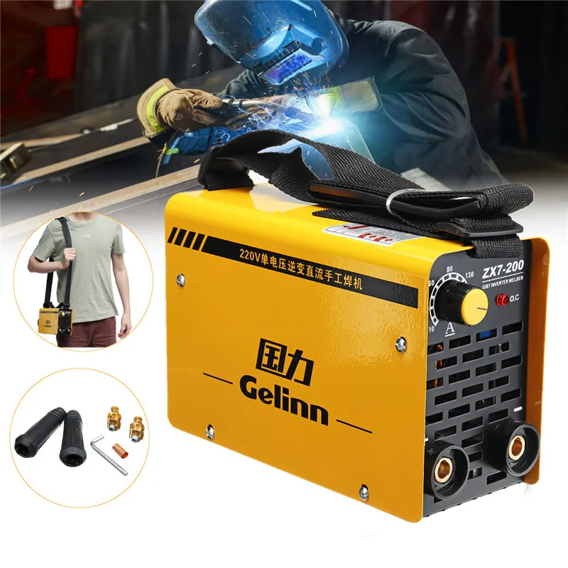 

Сварочный аппарат 220 В, портативный мини-инвертор, сварочный аппарат для сварочного оборудования «сделай сам», рабочий и Электрический Рабо...