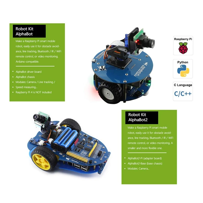 Waveshare для Raspberry Pi 4 Модель B набор датчиков включает в себя PI4 4GB ARPI600 плата адаптера