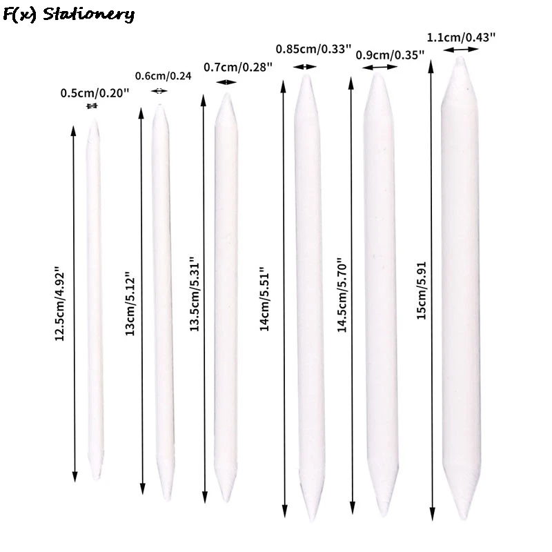 6 шт./компл. растушевывающаяся палочка для растушевки рисовая бумага рисования