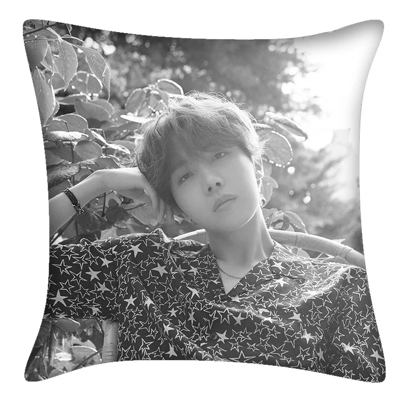 KPOP Bangtan мальчики календарь плакат фото Подушка Наволочка карта душа Persona двухсторонняя подушка JUNG KOOK 40*40 см H97