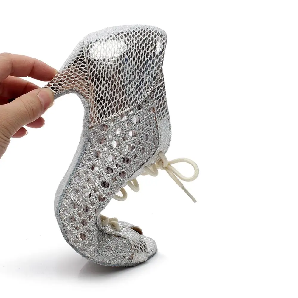 Женские туфли для латиноамериканских танцев DKZSYIM танцевальные из искусственной