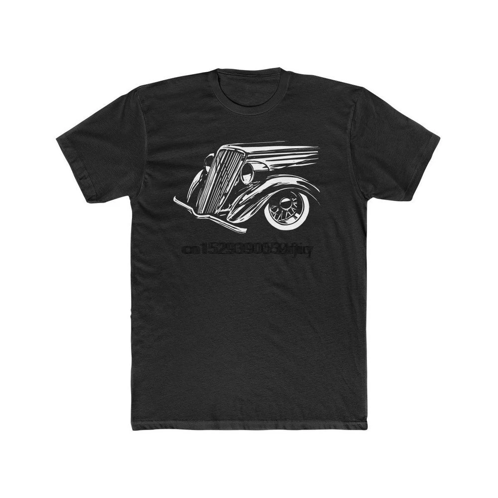 Классическая рубашка с рисунком автомобиля для 30s Купе 'bonnie and 30 купе винтажная