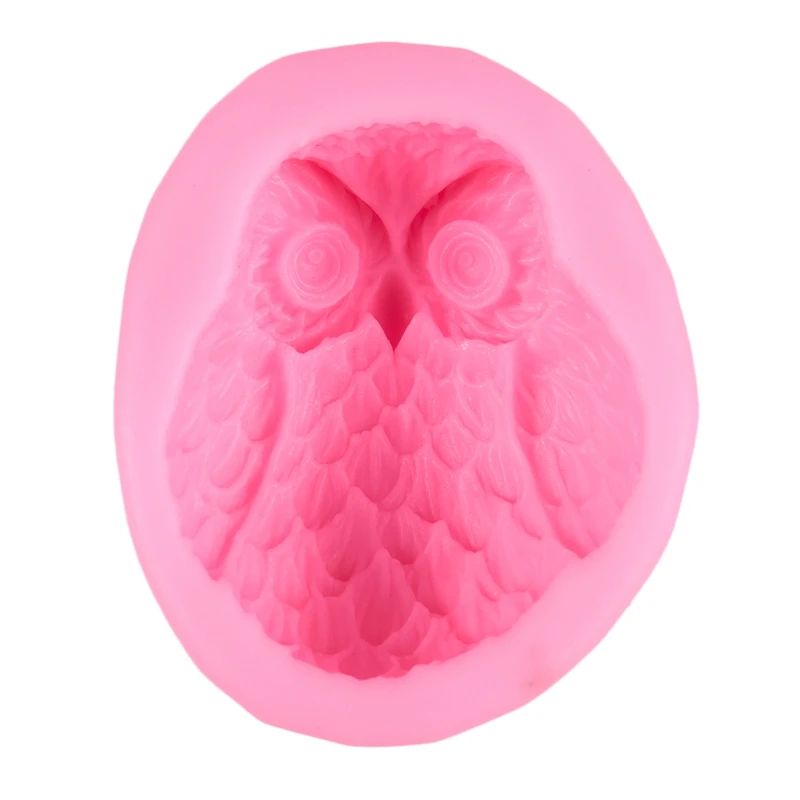 Силиконовая форма для торта/мыла в форме Совы (случайный цвет)| |