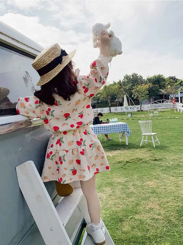 Комплект одежды для маленьких девочек детская одежда футболка короткая юбка