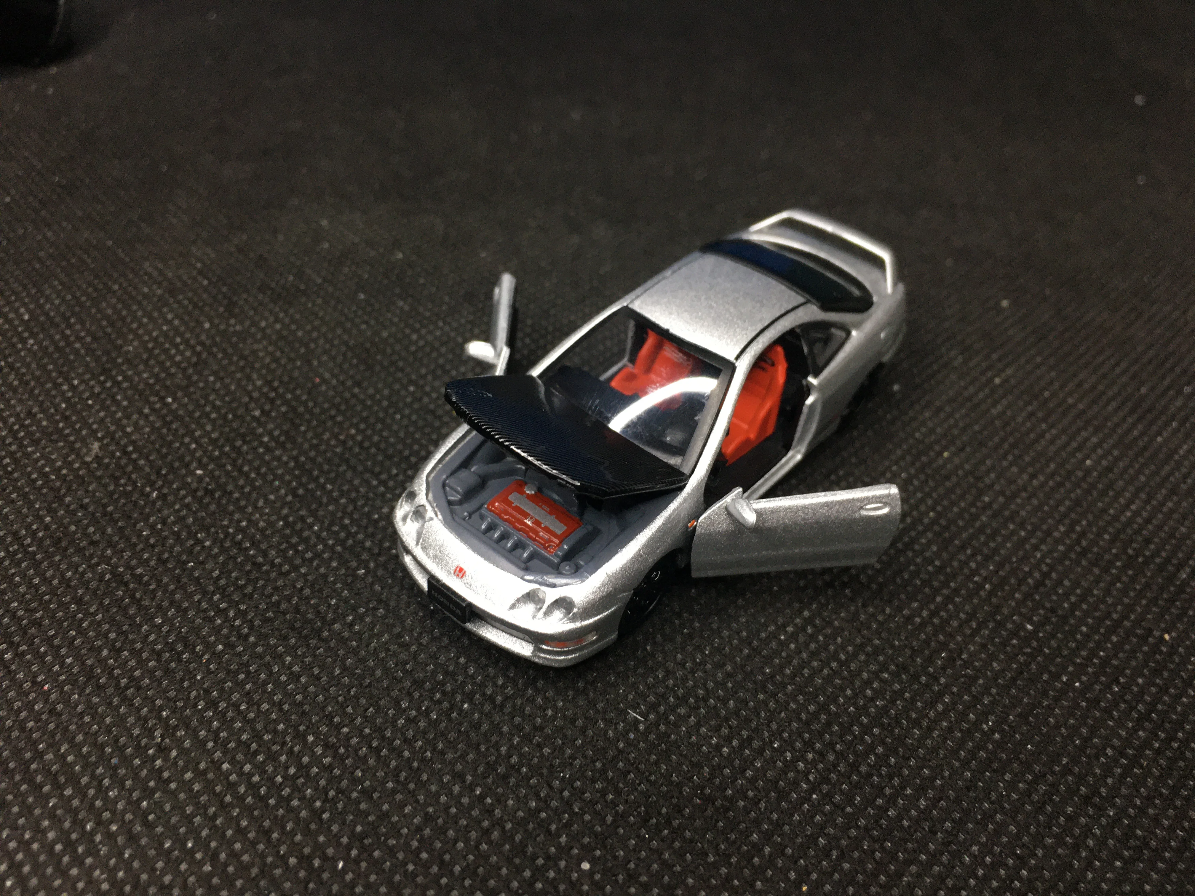 

Era 1/64 Honda INTEGRA TYPE-R DC2 Silver DieCast Model Car Collection Limited