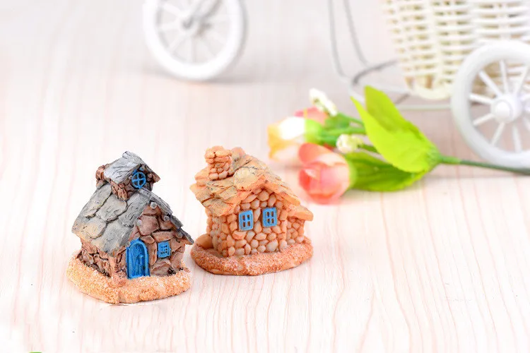 Каменный дом Сказочный Сад миниатюра ремесло микро ДОМ декорации для