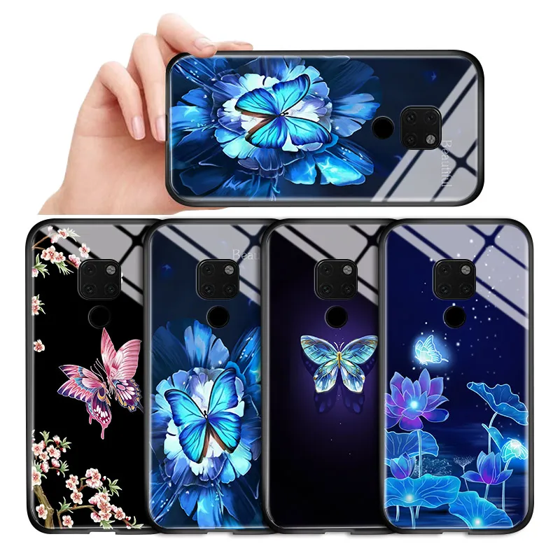 Чехол для Huawei Nova 2 2S 3 3e 4 5 Pro 5T 5i 6se 7i мягкий чехол с градиентом цветов ударопрочный