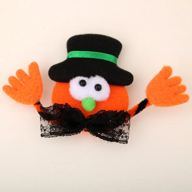 Хэллоуин неоновая булавка вечерние украшения из ткани сверкающие