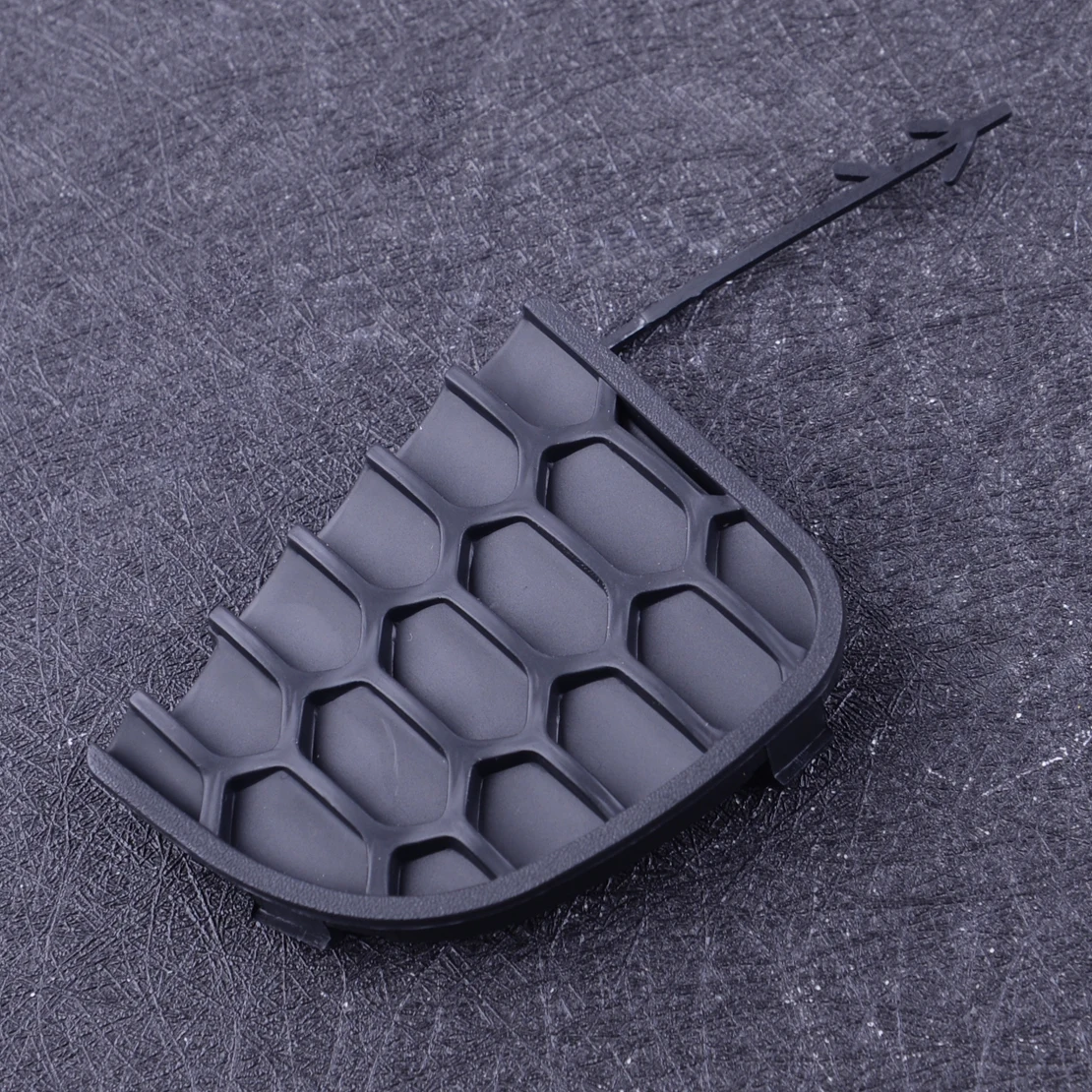 Черный пластиковый задний бампер DWCX буксировочный крючок накладка на глаза