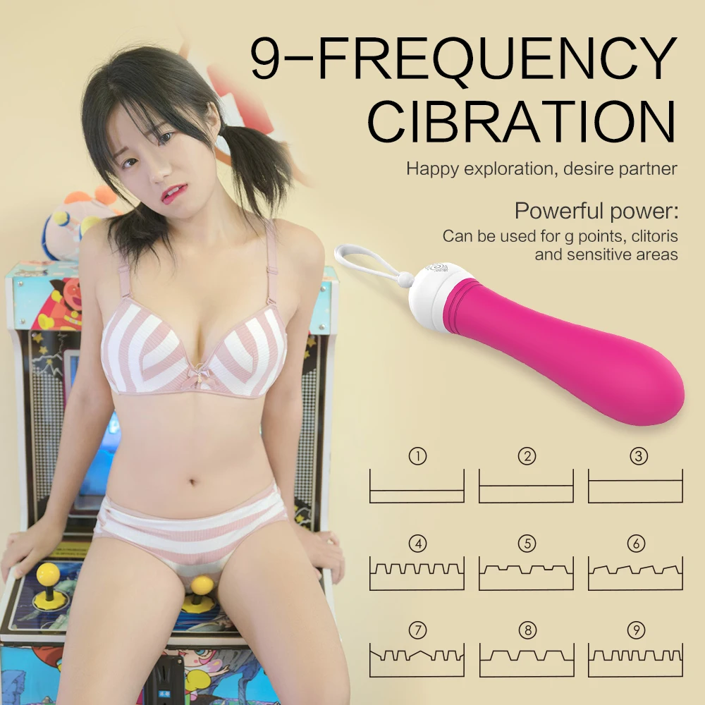 Силиконовый вибратор Женский мастурбатор Стимулятор клитора интимные игрушки