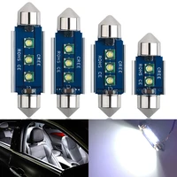 2x c5w led c10w festoon light interior light 31mm 36mm 39mm 41mm car led 23 chips leds doom lamp reading light 12v high quality