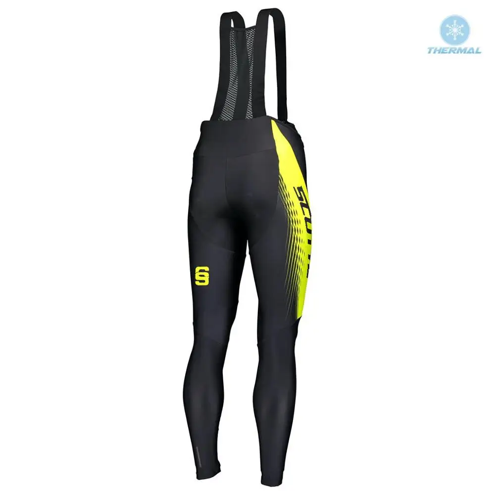 

2019 Hot Winter Thermal Fleece Green Scotte Long Sleeves Cycling Jerseys Racing MTB Maillot Bike Clothing Ropa Ciclismo Clothes