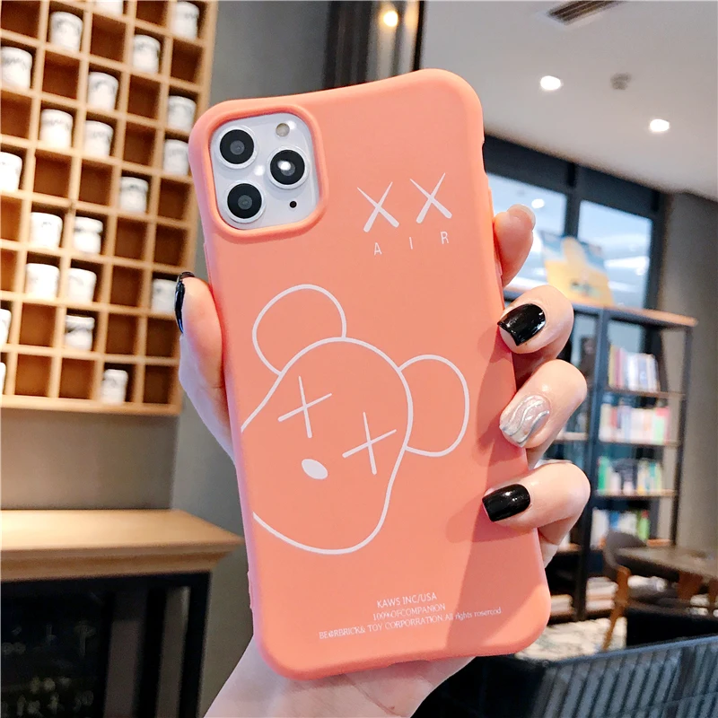 Чехол для телефона iPhone 11 Pro Max XS XR X 6 6S 7 8 Plus мультяшный Мягкий ТПУ чехол-накладка с