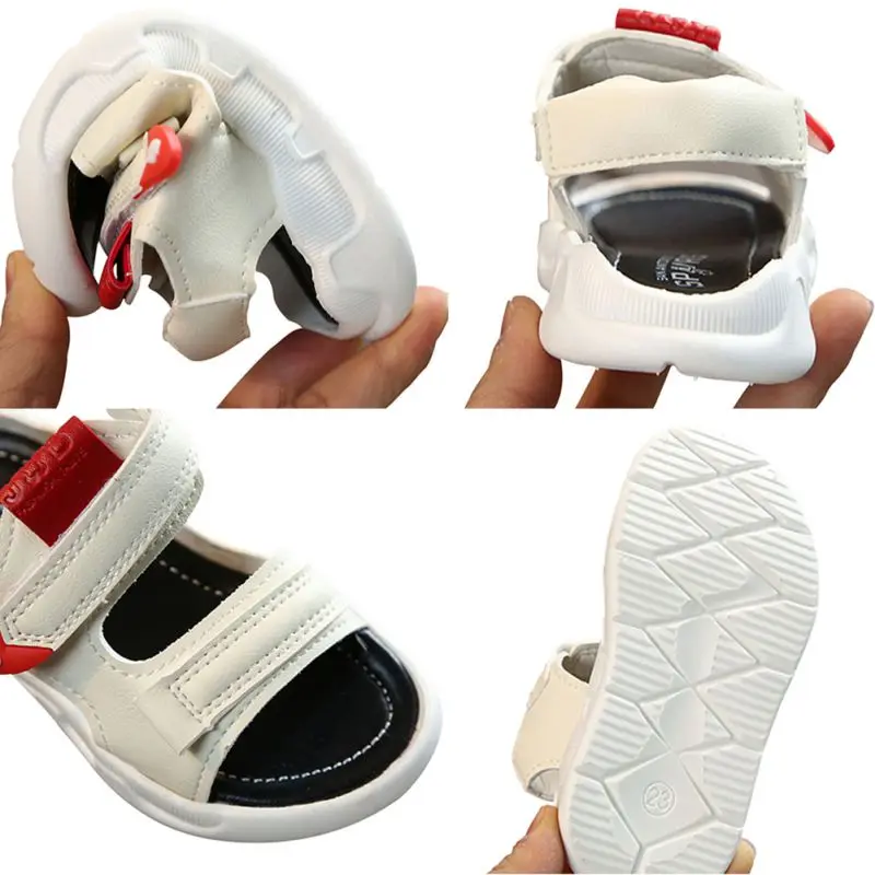 

Children Boys Sandals Summer Wild Solid Lightweight Non-slip Beach Shoes Baby Sandals Kids Casual Shoes New