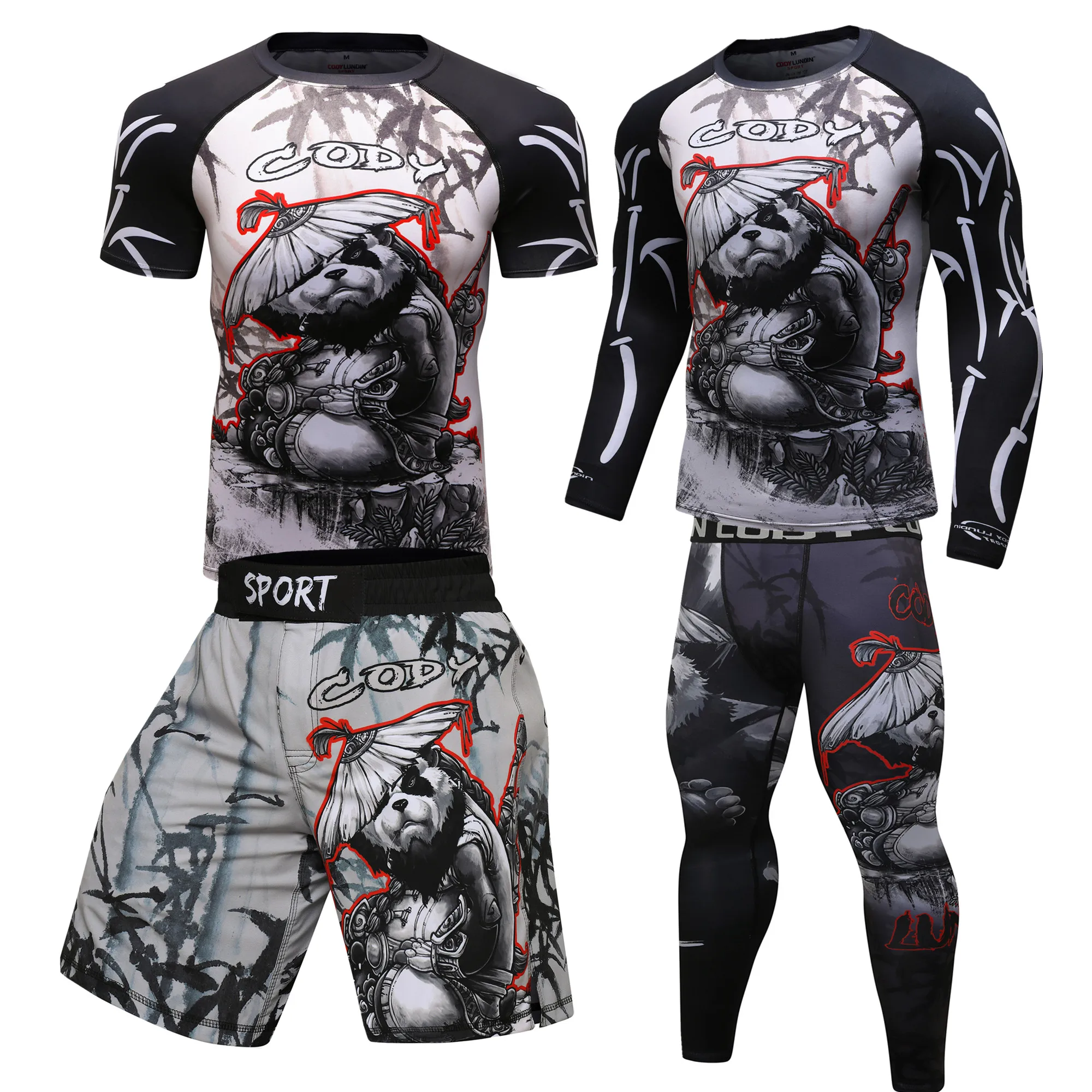 Jiu jitsu (джиу джицу) Рашгард Мужская футболка s hosen футболок для смешанных боевых