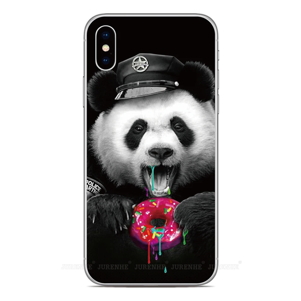 Print Art Panda Silicone Back Cover For Google Pixel 5A 5 5XL 4 3 2 4A 4G 5G 3A XL 4XL 2XL 3XL Soft TPU Phone Case Fundas images - 6