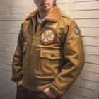 Пиджак RTB10 Red Tornado, винтажная свободная облегающая хлопковая ткань 100% шерсти с подкладкой и воротником, большие размеры, B10