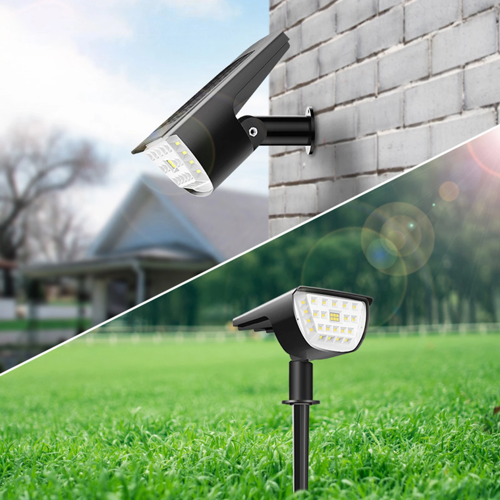 

Adjustable Solar Spotlight Solar Garden Light IP65 Super Bright Landscape Wall Light Outdoor Light Solar Lamp