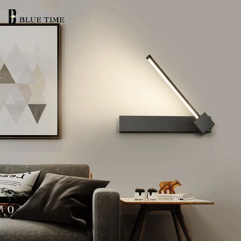 7W Modern Wall lamp LED Lustres for Living room Bedroom Kitchen Bedside Lamp Decoration Wall light Sconce Led Lamp Black&White