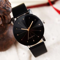womens watches 2022 leather strap line analog movement fashion zegarek damski luxury ladies bracelet leather watches for women