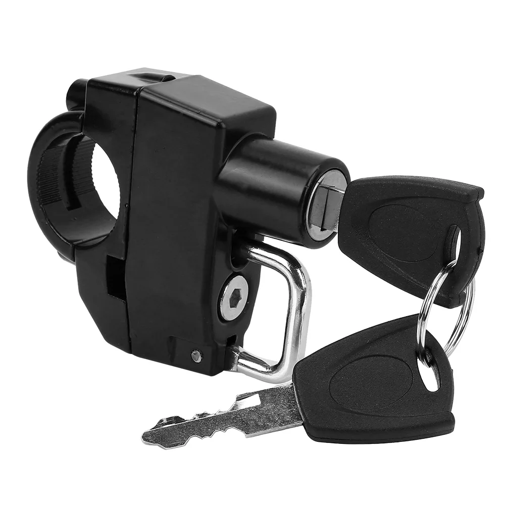 

Lock Accessories Security Safety Anti-theft Durable Portable Key Locking Bike Helmet Locks Motorcycle Handlebar Lock