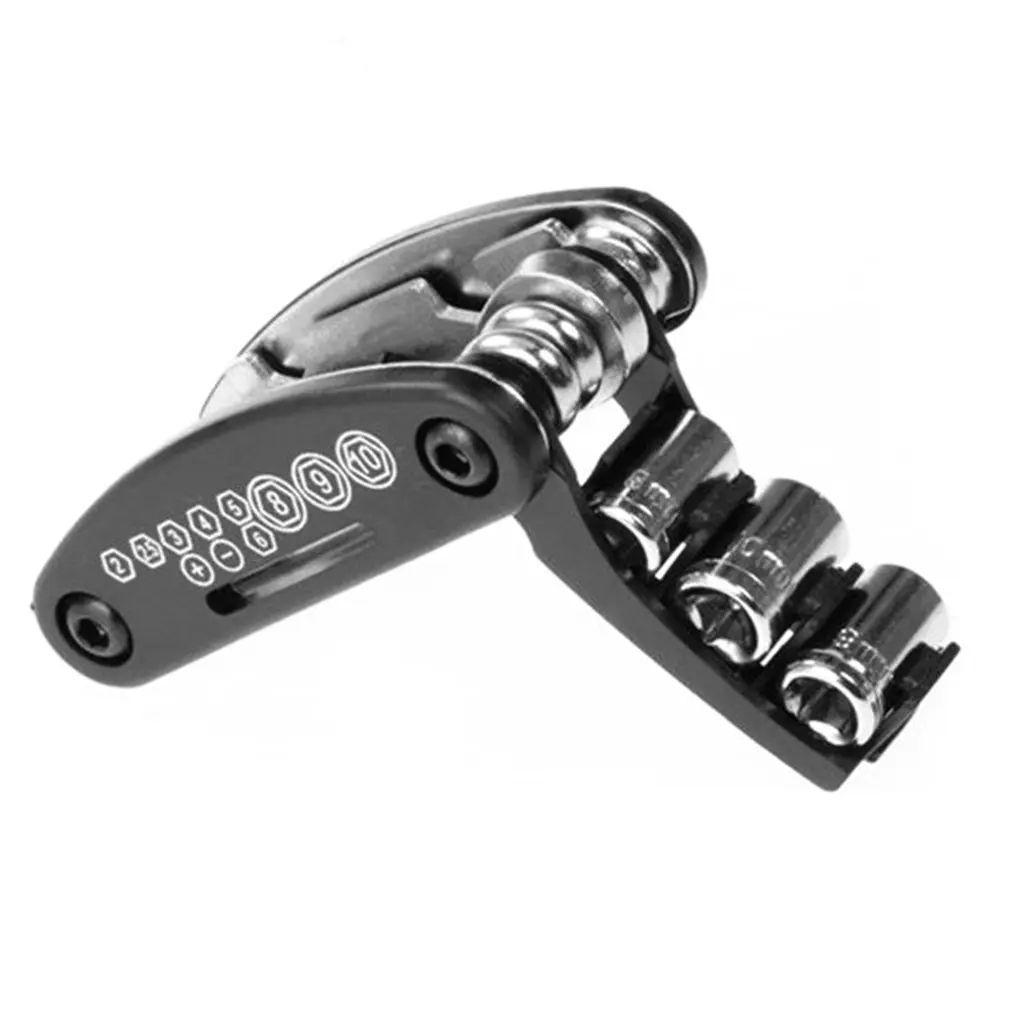 Bicycle Repair Tool Folding Hex Spoke Wrench Mountain Cycle Screw Drive Set Kits Multifunctional Portable Riding Equipment drop | Спорт и