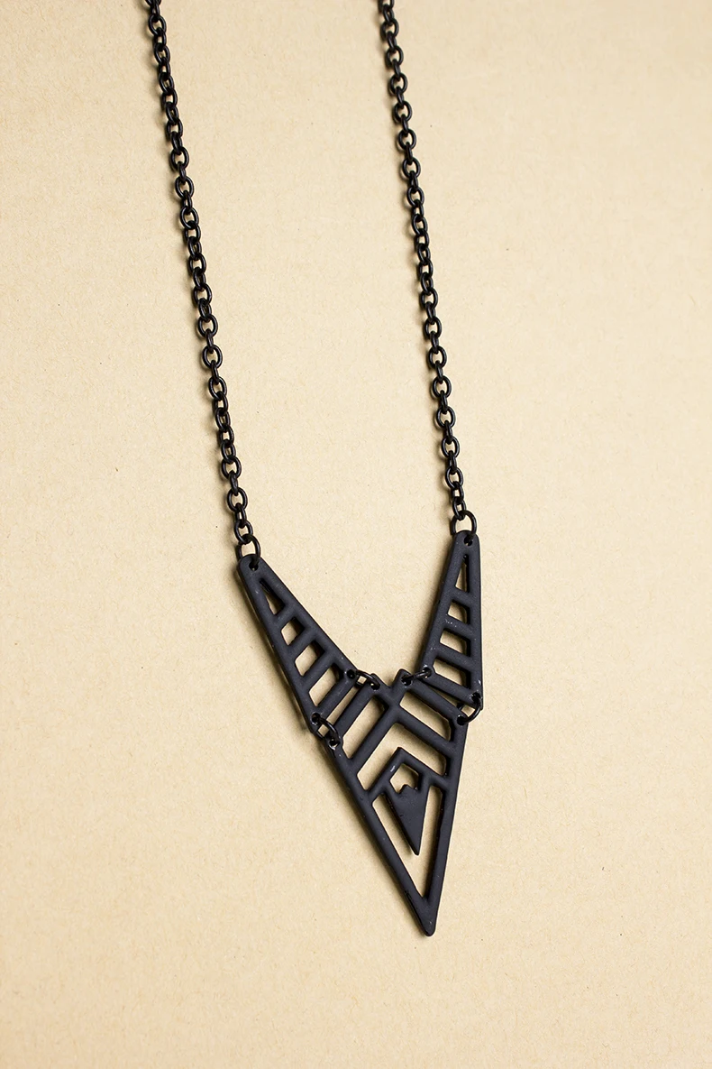 Модное ожерелье с цветком металлическое для женщин ювелирные изделия длинное