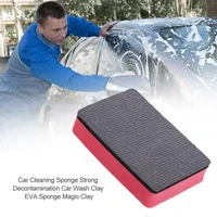 1pc car clean clay car wash mud clean sponge auto cleaning clay bar auto detailing cleaner cars care washing tool