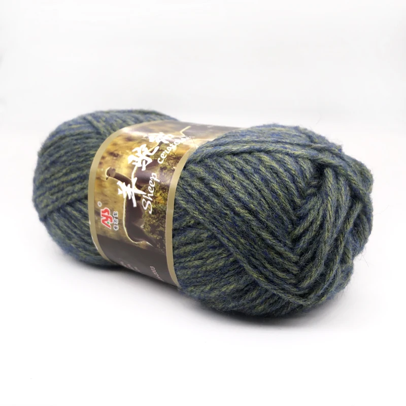100 г/шар Высококачественная шерстяная Мериносовая пряжа для ручного вязания