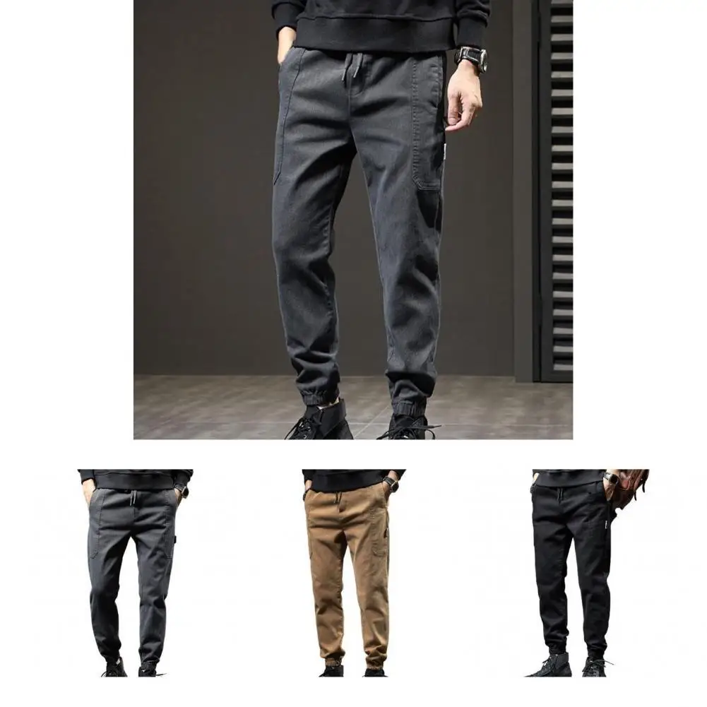 Потрясающие брюки-карго с карманами, легкие тянущиеся брюки-карго, весенние брюки, мужские брюки-карго