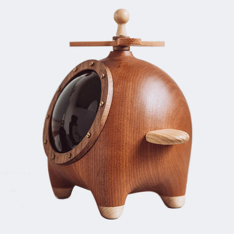 Деревянный шкаф для часов в скандинавском стиле креативное украшение дома