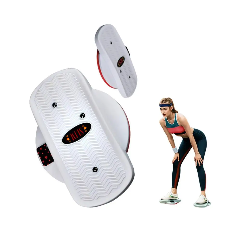 

Twisting Waist Disc 2PC Body Twister Double Axis Twist Board Split Type Waist Twisting Disc Ankle Body Aerobic Exercise Foot