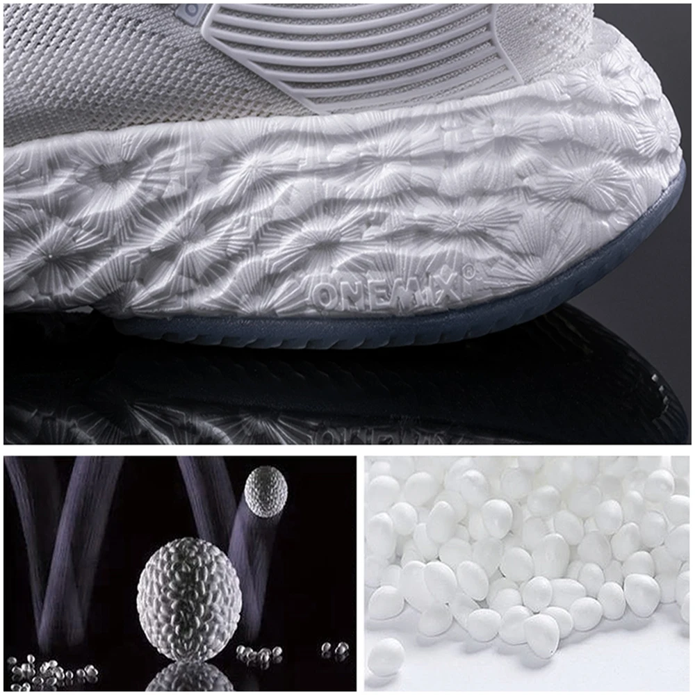 Легкие беговые кроссовки ONEMIX удобные повседневные мужские дышащая Нескользящая