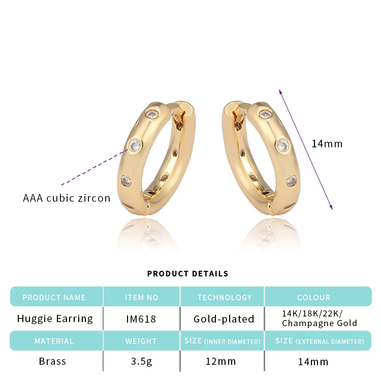 

Factory Price Fashion Stud Earring Dangle Hoop Earrings CZ Cubic Zircon Wedding Jewelry Engagement Gifts Set for Women and Gift