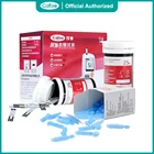Cofoe Yili 50100 шт тест-полоски глюкозы в крови Ланцет иглы диабет медицинские диабетические тестовые полоски тест-полоски без глюкометра