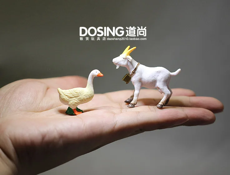 Миниатюрная модель животного на ферме украшения с изображением милой свинки для