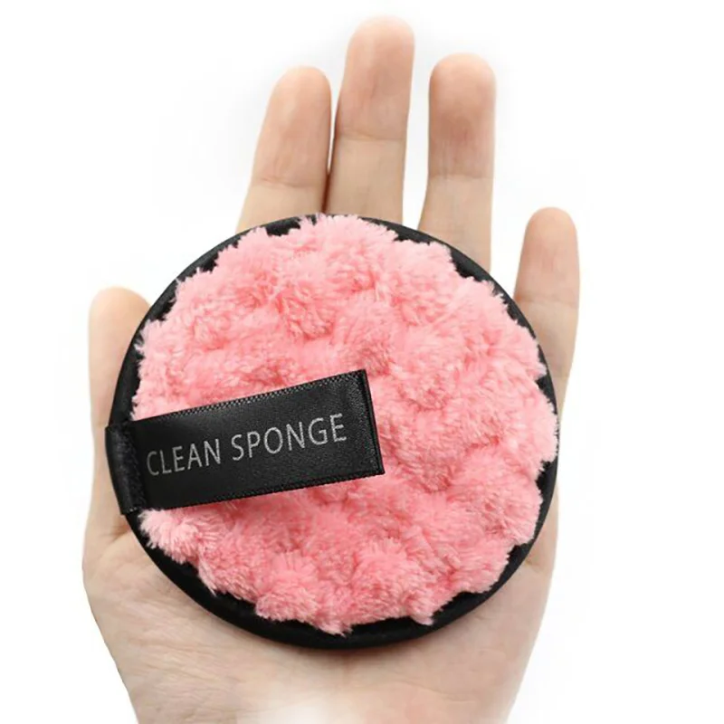 

Makeup Removal Cleaning Sponge Facial Cleaning Sponge Flutter Double Sided Soft Washable Facial Cleaning Sponge Cosmetic Tools