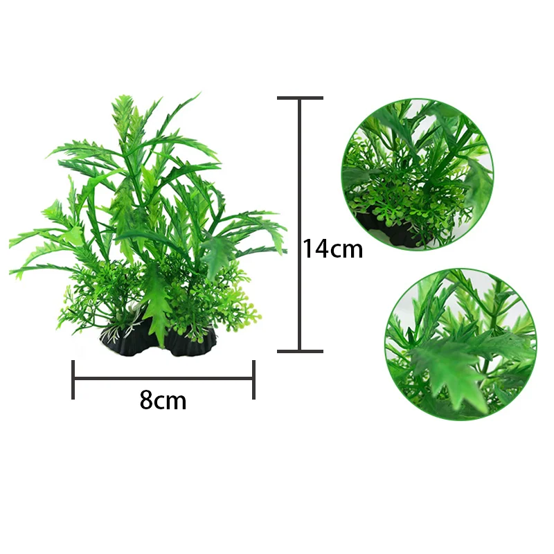 2019 Новое поступление 1 шт искусственное пластиковое растение аквариум с травой