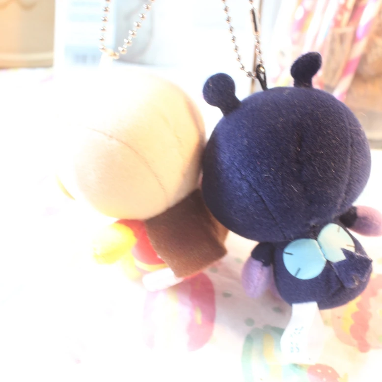 Милый плюшевый брелок аниме Anpanman Baikinman Dokin Chan Plushie Kawaii детские игрушки для