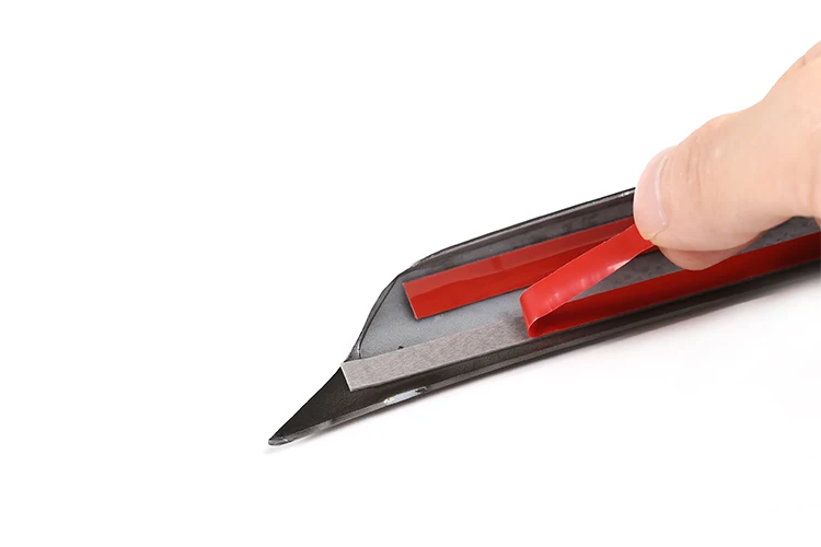 Черная Автомобильная передняя противотуманная фара ABS рамка отделка внешние