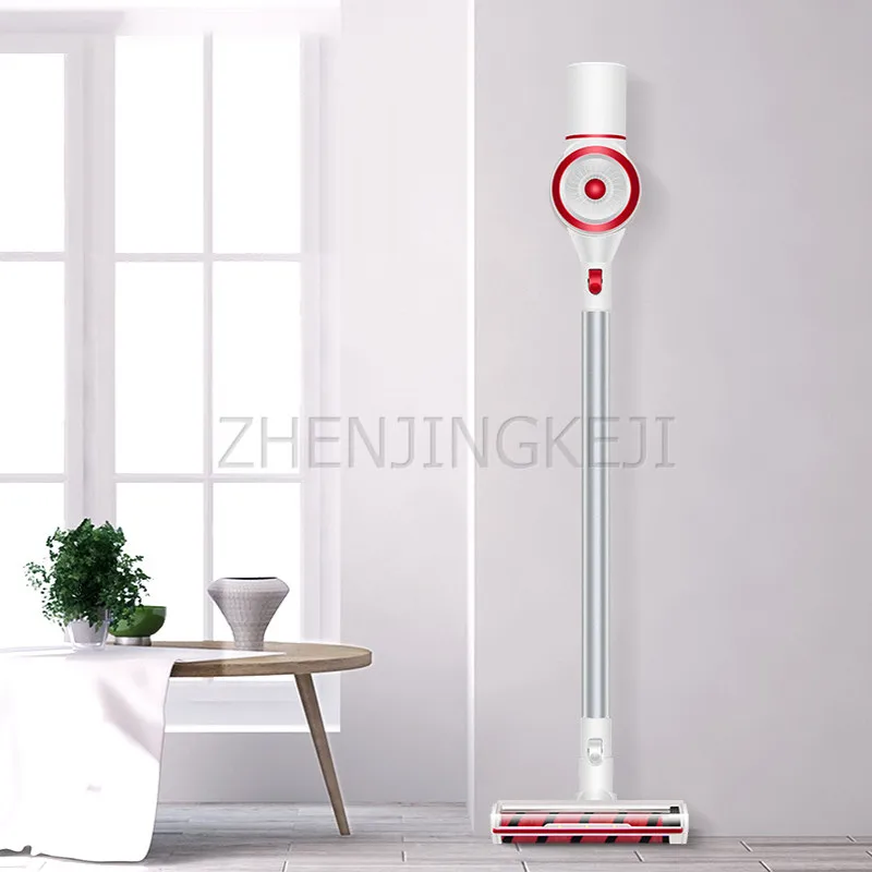 

Home Cordless Pole Type Vacuum Cleaner Sweep Suction Charging Mode Fluffy Roller Brush Living Room Sofa Vehicle Clean Appliances