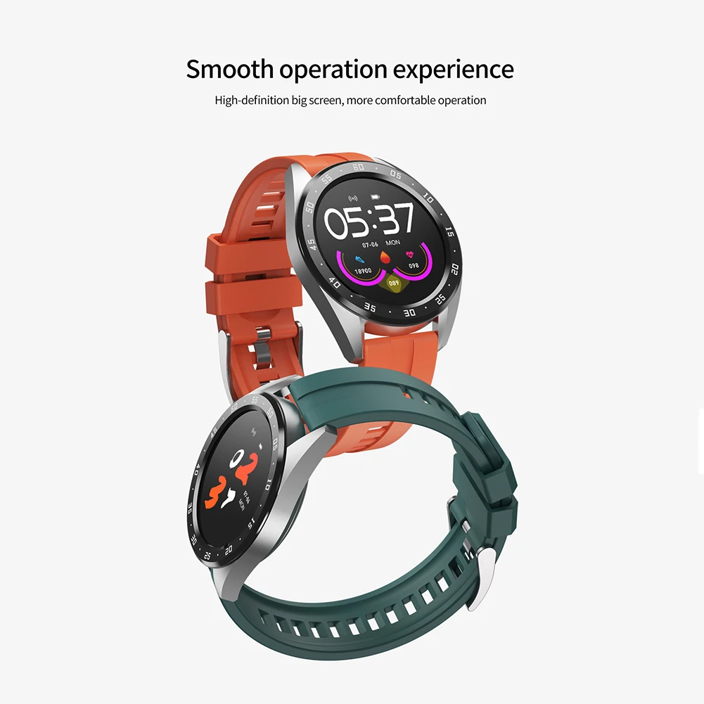 

Heart Rate Monitor Message Reminder Smart Bracelet Wireless Music Control IP67 Waterproof Touch Screen Fitness Tracker Sports