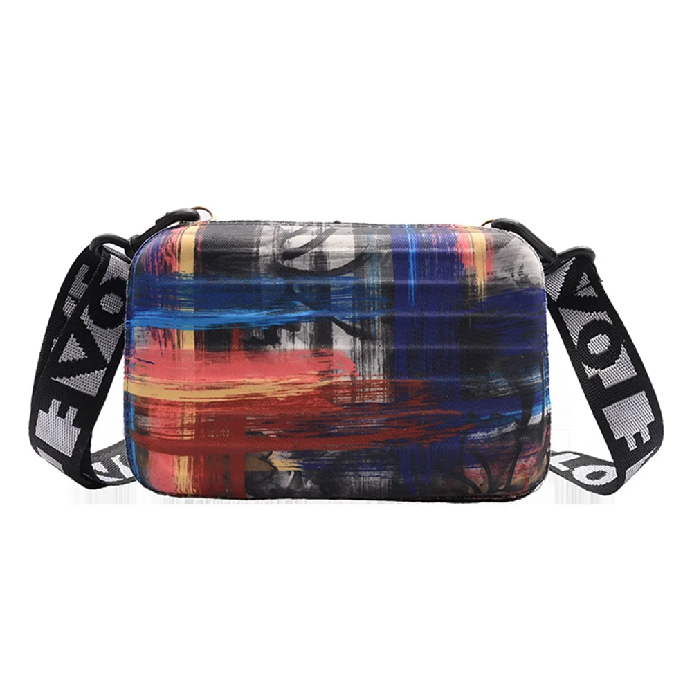 

Fashion Women Small Printed Vertical Square box Shoulder Bags 2021 High Quality Shopping Crossbody Messenger Bag Dropshipping