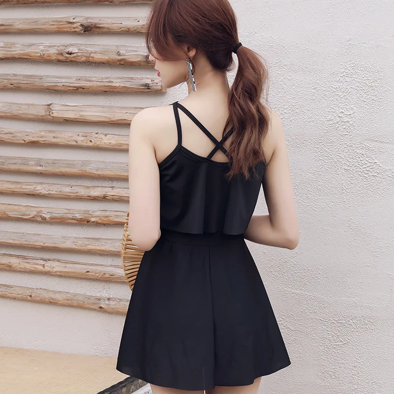 Женский слитный купальник-монокини в корейском стиле