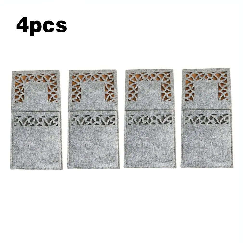 

Christmas Knife Fork Cutlery Bag Trendy Rectangle Fork Dust Cover Christmas Decorations For Home Xmas Party Decoration