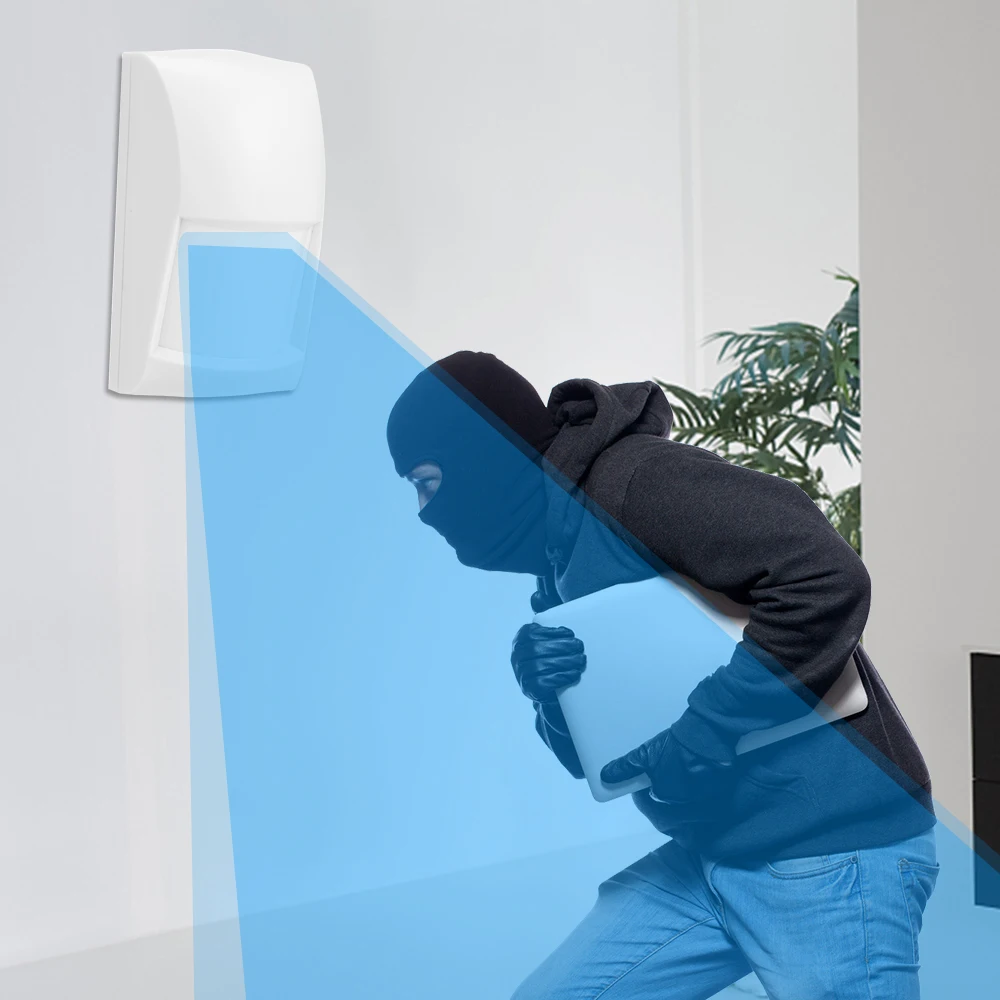 ИК датчик движения проводной с пассивным датчиком и весом 10 кг|Автоматизация