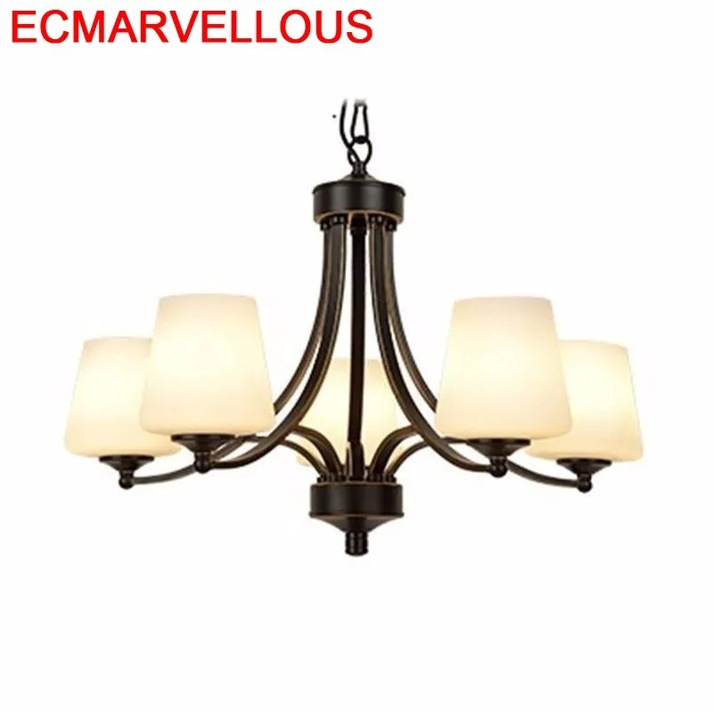 Jantar Deco Chambre Fille Lampara De Techo Colgante imperna Lampen Современная Подвесная лампа светильник