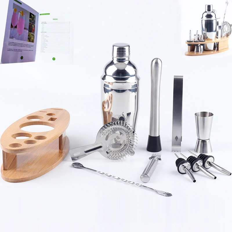 Набор коктейльных шейкеров из нержавеющей стали набор посуды для бармена барный