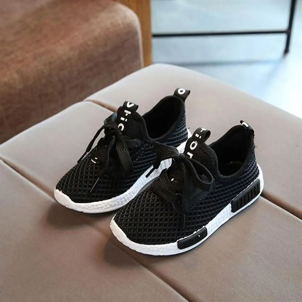 Kids Sports Running Shoes Boys Girls Trainers Sneakers Baby Infant Mesh Casual boy kids shoes sneakers chaussure garcon enfant | Детская